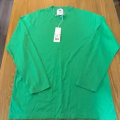 Y-3 ロングTシャツ グリーン M 新品タグ付きのサムネイル