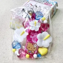 サンリオ　トコナツバケーションデザイン　日焼け キティ ピンク ストラップ