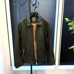 MR.OLIVE レザーシングル ライダース ブルゾン ミスターオリーブ Lのサムネイル