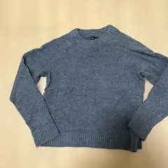 GAP グレー ラウンドネック 長袖ニットのサムネイル