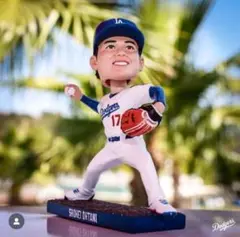 ドジャース　大谷翔平　投手版ボブルヘッド　 9/10来場者配布品