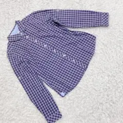 《 アーノルドパーマー 》メンズ サイズ2 綿100％ シャツ チェック 長袖