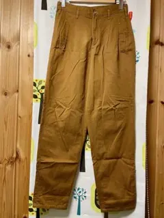 90s DOCKERS ブラウン チノパン タック Levi'sリーバイス ロゴ