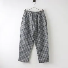 サマンサモスモステーパードパンツ、ギンガムチェック