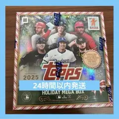 2025 MLB TOPPS HOLIDAY MEGA BOX 未開封　1box