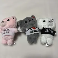 CECIL McBEE　セシルベアマスコット　全３種セット