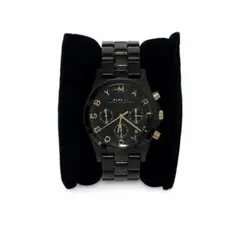 【箱付き美品】MARC BY MARC JACOBS 腕時計 ブラック ゴールドのサムネイル