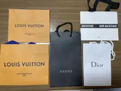 高級ブランド ショッピングバッグ 7点セット