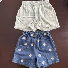 ハーフパンツ　2枚セット