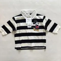 新品未使用タグ付き プティマイン ディズニー ラガーシャツ 長袖