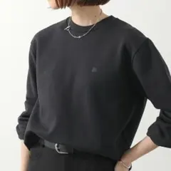 Acne Studios フェイスパッチクルーネックスウェット　ブラック　xxsのサムネイル