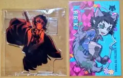 鬼滅の刃 獪岳 アクリルスタンド ポストカード