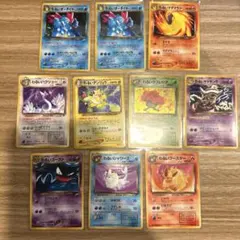 ポケモンカード 旧裏面 伝説の鳥ポケモン 8枚セット ポケモンカード 旧裏面 伝説の鳥ポケモン 8枚セット - メルカリ