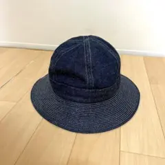ヤエカ ライクウェア デニムハット　インディゴブルー