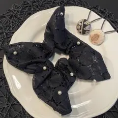 ハンドメイド シュシュ ヘアアクセサリー 髪飾り 髪ゴム