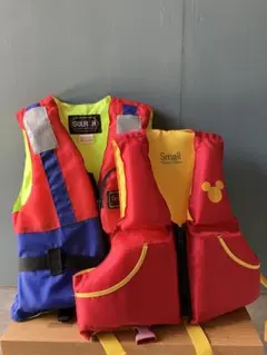 子供用フローティングジャケット 2着セット S、M