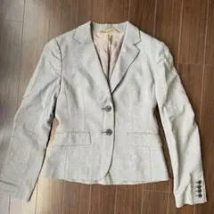 MICHAEL KORS グレーディラードジャケット ウール混　美品