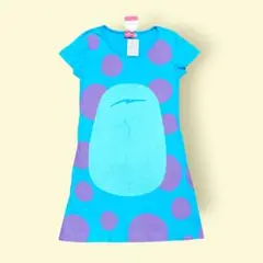 新品 モンスターズインク サリー ロングTシャツ 半袖ワンピース なりきり 夏物のサムネイル