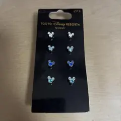 東京ディズニーリゾート ミッキーピアス 4ペア