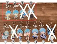 【値下げ】アクリルキーホルダー セット ころん すとぷり