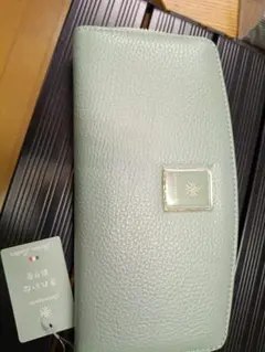Coloregalo 長財布 ラウンドファスナー ライトグリーンのサムネイル