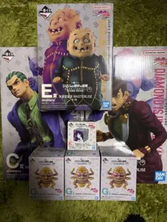 一番くじ ジョジョの奇妙な冒険 フィギュア3体　その他まとめ