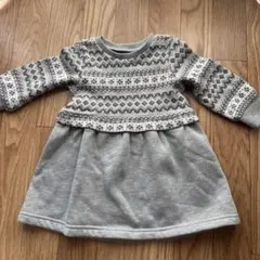 COMME CA ISMベビーワンピース