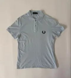 FRED PERRY ライトブルーポロシャツ イタリア製