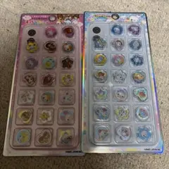 キラコロ　あわわちゃん　平成ファンシー　おはじきシール　二枚セット
