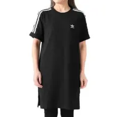 adidas originals☆アディダス•半袖ワンピース ブラックのサムネイル