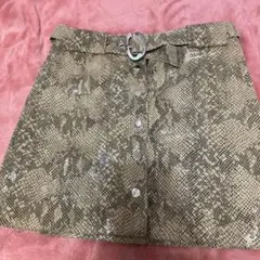 ミニスカートs ザラ　パイソンのサムネイル