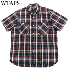 WTAPS ダブルタップス オックスフォード 刺繍ロゴ オープンカラー