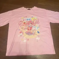 ACDC RAG 魔法少女デザイン Tシャツ ピンクのサムネイル