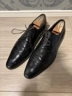 ヴェルサーチ VERSACE ブラック　エナメルシューズ