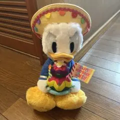 ドナルドダック 誕生日ぬいぐるみ 約30cm