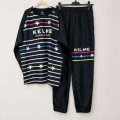 KELME ケルメ ピステ上下 XL ブラック＆スター＆ボーダー