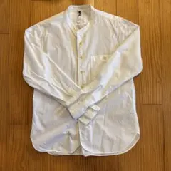 MHL. バンドカラーシャツ ホワイト Mサイズのサムネイル