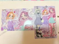 プリキュア　キラキラクリアカード　明智あんな　小林みくる　森亜るるか