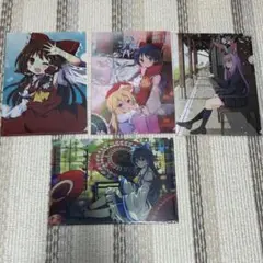 東方Project 博麗霊夢 鈴仙・優曇華院・イナバ クリアファイル まとめ売り