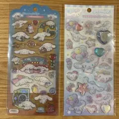 【新品】シナモロール　ドロップジェリー　ラインストーン　シール　2点セット