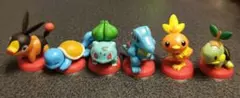 ６体セット　ポケットモンスター 旅立ちの３匹　チョコエッグ　ポケモン フィギュア