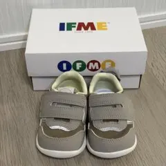 IFME ベルト付きスニーカー 12.0cm ベージュ