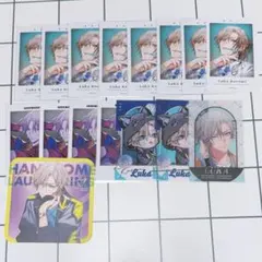 琉佳 フォトカード クリアカード コースター サムダリ ハンサムロンダリング