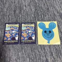 東京ディズニーリゾート 非売品ステッカー2枚セット アクアトピア・バルーン