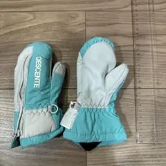 DESCENTE スキー用ミトン 手袋 ライトブルーのサムネイル