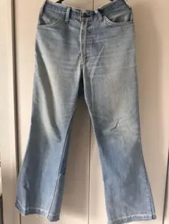 Levi’s 684 646 フレアデニム オレンジタブ カットオフ ベルボトム