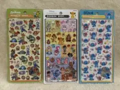 ボンボンドロップシール ディズニー　正規品　ズートピア　クラシック　スティッチ