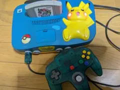 Nintendo 64 ピカチュウエディション 本体 カセットセット - メルカリ