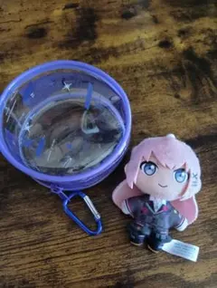 プロジェクトセカイ　セガラッキーくじ 巡音ルカぷちぬいマスコット　マルチポーチ