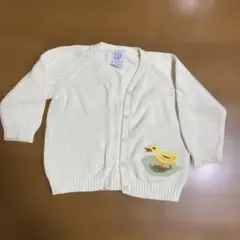 baby GAP ひよこ刺繍 カーディガン 18-24ヶ月